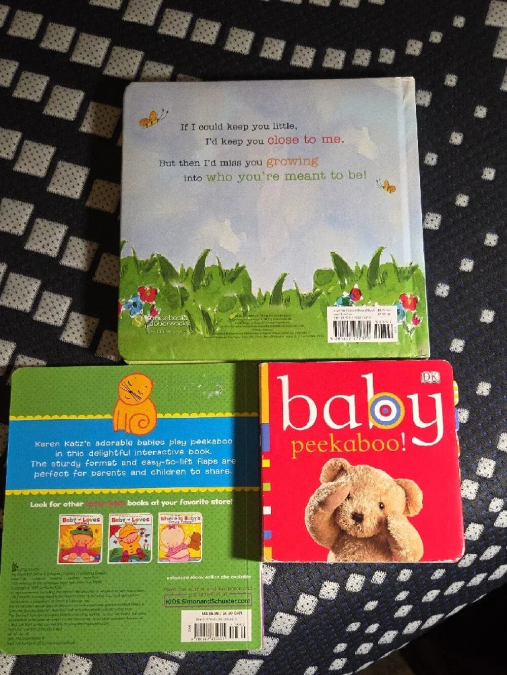 Set Of 3 Baby Books